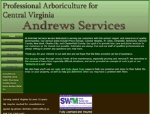 Tablet Screenshot of andrews-services.com